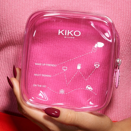 KIKO Milano Mini Pochette transparentes Kosmetiktäschchen mini