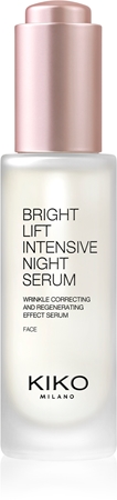 KIKO Milano Bright Lift Intensive Nachtserum gegen Falten mit regenerierender Wirkung