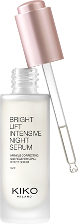 KIKO Milano Bright Lift Intensive Nachtserum gegen Falten mit regenerierender Wirkung