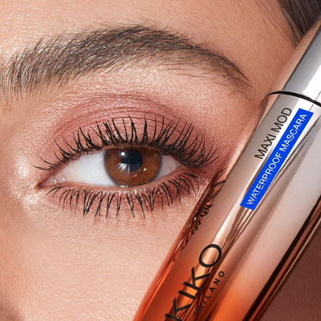 KIKO Milano Maxi Mod Waterproof Mascara Wasserbeständige Wimperntusche für mehr Volumen