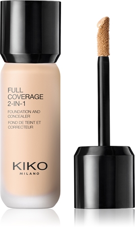 KIKO Milano Full Coverage 2-In-1 alapozó és korrektor 2 az 1-ben