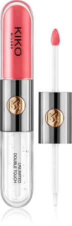 KIKO Milano Unlimited Double Touch langanhaltender flüssiger Lippenstift mit Glanz