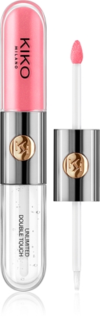 KIKO Milano Unlimited Double Touch langanhaltender flüssiger Lippenstift mit Glanz