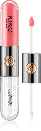 KIKO Milano Unlimited Double Touch langanhaltender flüssiger Lippenstift mit Glanz