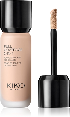 KIKO Milano Full Coverage 2-In-1 alapozó és korrektor 2 az 1-ben