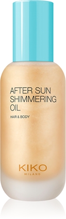 KIKO Milano After Sun Sun Shimmering Oil Glitzeröl für haare und körper