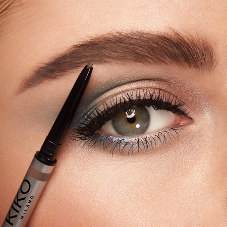 KIKO Milano Micro Precision automatischer Augenbrauenstift mit Bürste