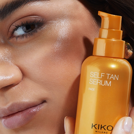 KIKO Milano Self Tan Serum Selbstbräuner-Serum für das Gesicht mit Hyaluronsäure