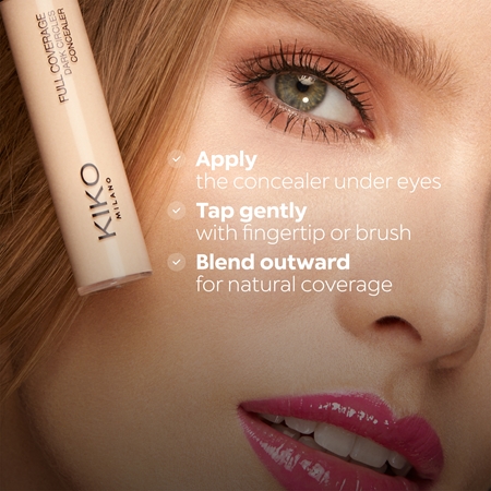 KIKO Milano Full Coverage Dark Circles Concealer Augenränder-Korrektor für volle Abdeckung