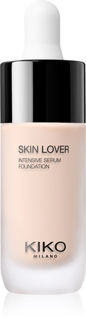 KIKO Milano Skin Lover Intensive Serum Foundation langlebiges Flüssig Make-up mit feuchtigkeitsspendender Wirkung
