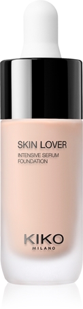 KIKO Milano Skin Lover Intensive Serum Foundation langlebiges Flüssig Make-up mit feuchtigkeitsspendender Wirkung