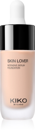 KIKO Milano Skin Lover Intensive Serum Foundation langlebiges Flüssig Make-up mit feuchtigkeitsspendender Wirkung