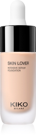 KIKO Milano Skin Lover Intensive Serum Foundation langlebiges Flüssig Make-up mit feuchtigkeitsspendender Wirkung