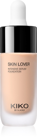 KIKO Milano Skin Lover Intensive Serum Foundation langlebiges Flüssig Make-up mit feuchtigkeitsspendender Wirkung