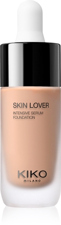 KIKO Milano Skin Lover Intensive Serum Foundation langlebiges Flüssig Make-up mit feuchtigkeitsspendender Wirkung