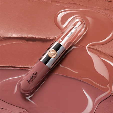 KIKO Milano Unlimited Double Touch langanhaltender flüssiger Lippenstift mit Glanz