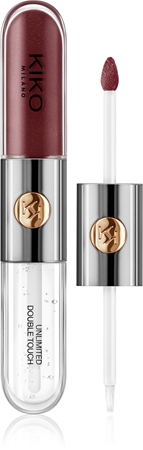 KIKO Milano Unlimited Double Touch langanhaltender flüssiger Lippenstift mit Glanz