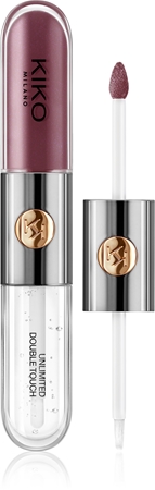 KIKO Milano Unlimited Double Touch langanhaltender flüssiger Lippenstift mit Glanz