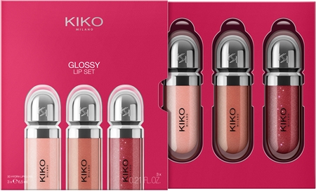 KIKO Milano Glossy Lip Set Set mit Lipglosses