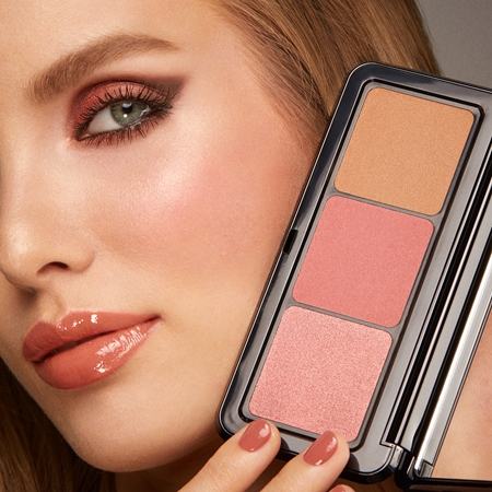 KIKO Milano Multi Finish Trio Lidschatten & Kontourpalette