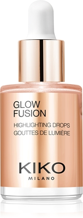 KIKO Milano Glow Fusion Highlighting Drops flüssiger Aufheller für das Gesicht