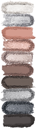 KIKO Milano Soft Nude Palette mit 10 Lidschatten mit einem Pinsel