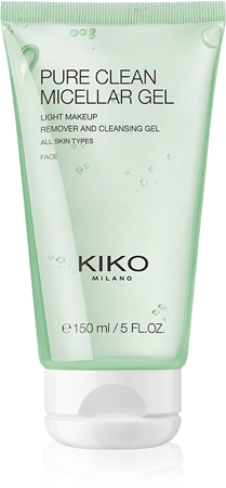 KIKO Milano Pure Clean Micellar Gel mizellares Gel zum Abschminken für Gesicht und Augen
