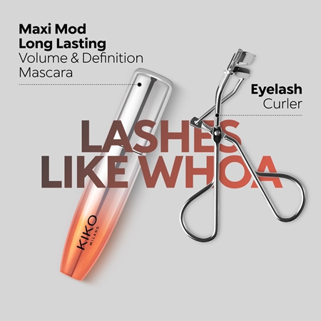 KIKO Milano Maxi Mod Mascara langlebiger Mascara für mehr Volumen