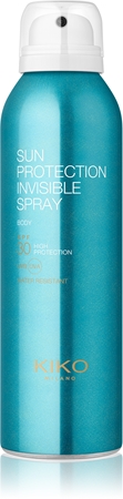 KIKO Milano Sun Protection Invisible Spray SPF 30 feuchtigkeitsspendendes Gel zum Bräunen SPF 30