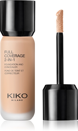 KIKO Milano Full Coverage 2-In-1 alapozó és korrektor 2 az 1-ben