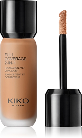 KIKO Milano Full Coverage 2-In-1 alapozó és korrektor 2 az 1-ben