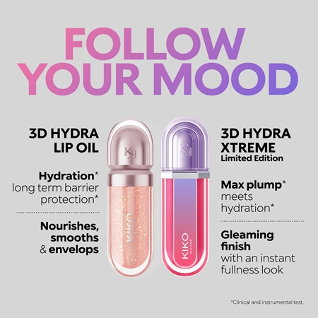 KIKO Milano 3D Hydra Xtreme Lipgloss Lipgloss für mehr Volumen mit 3D-Effekt