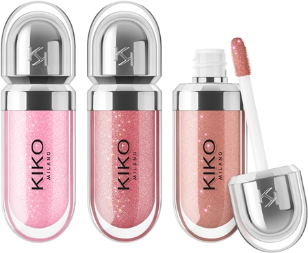 KIKO Milano Glossy Lip Set Mini Set mit Lipglosses Minipackung