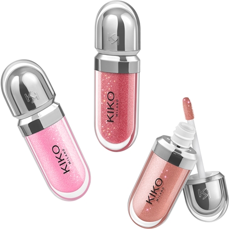 KIKO Milano Glossy Lip Set Mini Set mit Lipglosses Minipackung