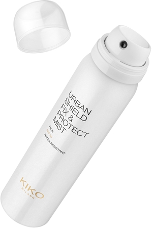 KIKO Milano Urban Shield Fix & Protect Mist Make-up Fixierspray mit feuchtigkeitsspendender Wirkung