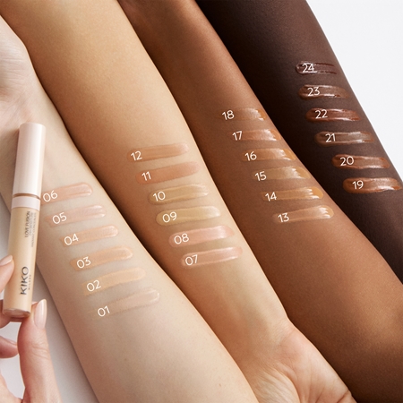 KIKO Milano Love Fusion 24H Moisture Radiant Concealer Langzeit-Korrektor mit feuchtigkeitsspendender Wirkung