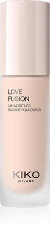 KIKO Milano Love Fusion 24H Moisture Radiant Foundation Langanhaltende cremige Make-up mit feuchtigkeitsspendender Wirkung