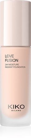KIKO Milano Love Fusion 24H Moisture Radiant Foundation Langanhaltende cremige Make-up mit feuchtigkeitsspendender Wirkung