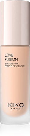 KIKO Milano Love Fusion 24H Moisture Radiant Foundation Langanhaltende cremige Make-up mit feuchtigkeitsspendender Wirkung