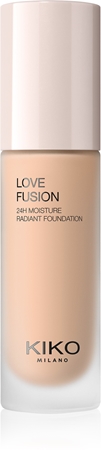 KIKO Milano Love Fusion 24H Moisture Radiant Foundation Langanhaltende cremige Make-up mit feuchtigkeitsspendender Wirkung