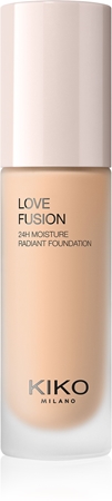 KIKO Milano Love Fusion 24H Moisture Radiant Foundation Langanhaltende cremige Make-up mit feuchtigkeitsspendender Wirkung