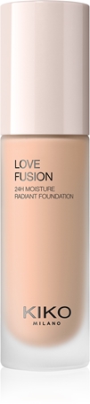 KIKO Milano Love Fusion 24H Moisture Radiant Foundation Langanhaltende cremige Make-up mit feuchtigkeitsspendender Wirkung