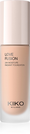 KIKO Milano Love Fusion 24H Moisture Radiant Foundation Langanhaltende cremige Make-up mit feuchtigkeitsspendender Wirkung