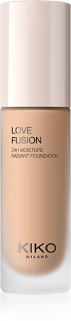 KIKO Milano Love Fusion 24H Moisture Radiant Foundation Langanhaltende cremige Make-up mit feuchtigkeitsspendender Wirkung