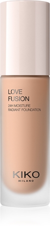 KIKO Milano Love Fusion 24H Moisture Radiant Foundation Langanhaltende cremige Make-up mit feuchtigkeitsspendender Wirkung