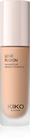 KIKO Milano Love Fusion 24H Moisture Radiant Foundation Langanhaltende cremige Make-up mit feuchtigkeitsspendender Wirkung