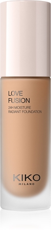 KIKO Milano Love Fusion 24H Moisture Radiant Foundation Langanhaltende cremige Make-up mit feuchtigkeitsspendender Wirkung