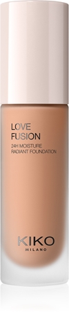 KIKO Milano Love Fusion 24H Moisture Radiant Foundation Langanhaltende cremige Make-up mit feuchtigkeitsspendender Wirkung
