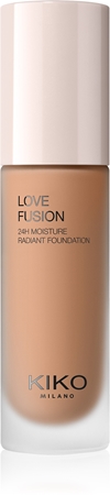 KIKO Milano Love Fusion 24H Moisture Radiant Foundation Langanhaltende cremige Make-up mit feuchtigkeitsspendender Wirkung
