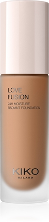 KIKO Milano Love Fusion 24H Moisture Radiant Foundation Langanhaltende cremige Make-up mit feuchtigkeitsspendender Wirkung